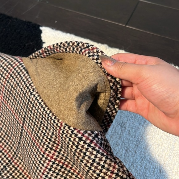 Abercrombie Plaid Wool Coat - Picture 5 of 7